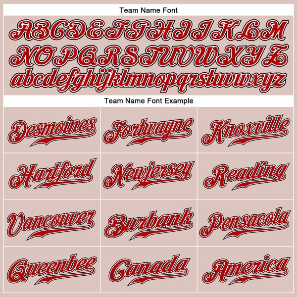 Custom Camo Red-Black Authentic Salute To Service Baseball Jersey - Image 5